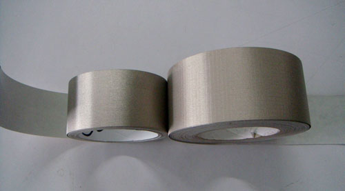 平纹格纹导电布