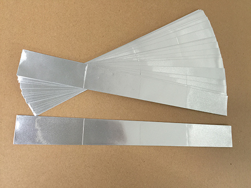 铝箔裁片条状