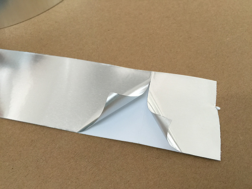 背面铝箔带纸